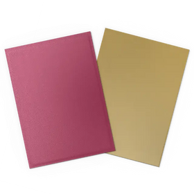 Dragon Shield Matte Dual Sleeves - Pomegranate & Gold (100-Pack)