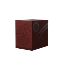 Dragon Shield Revised Double Shell - Ashen White (Holds 100+)