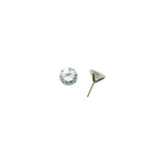 14k Yellow Gold 3.50 ct Cubic Zirconia Round Earrings