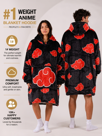 naruto  Akatsuki Blanket Hoodie