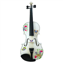 Butterfly White 1/2 Violin Outfit