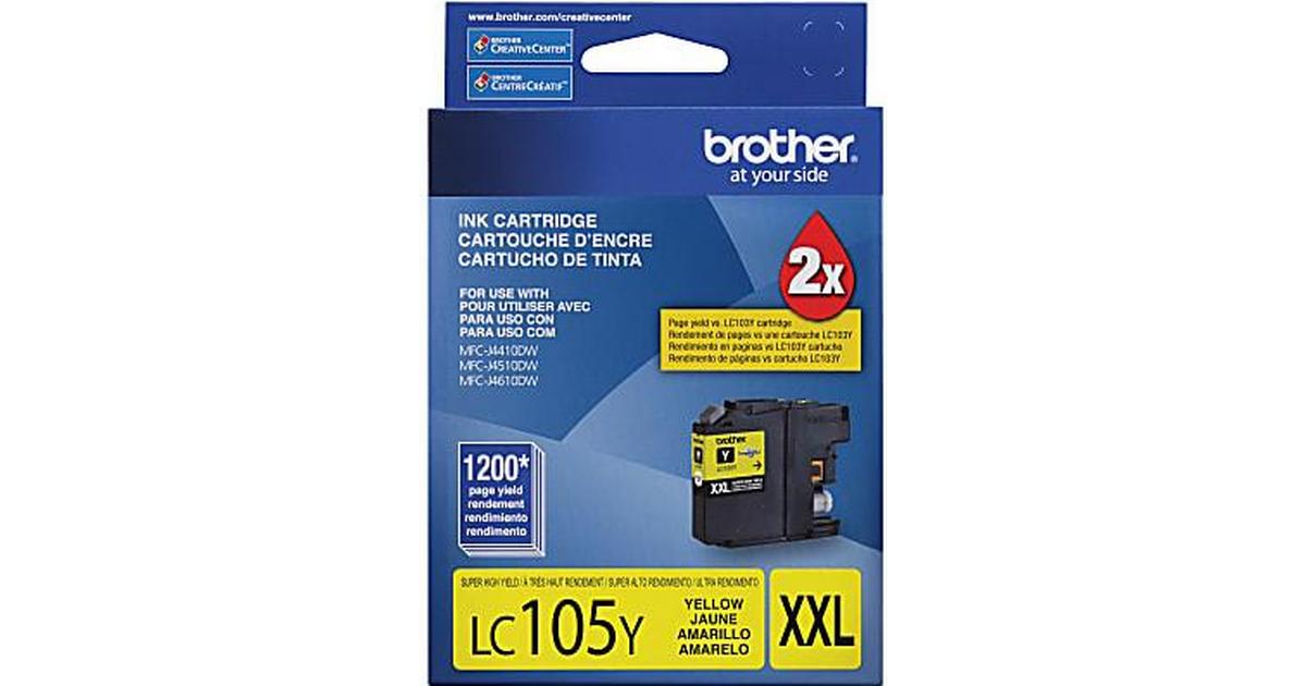 New, Pre-Owned - Brother LC105XXL Yellow Ink Cartridge