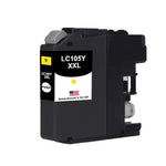 U.S. Remanufactured for Brother LC105XXLY Super High Yield Yellow Ink Cartridge