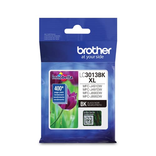 New, Pre-Owned - Brother LC3013XL High Yield Black Ink Cartridge