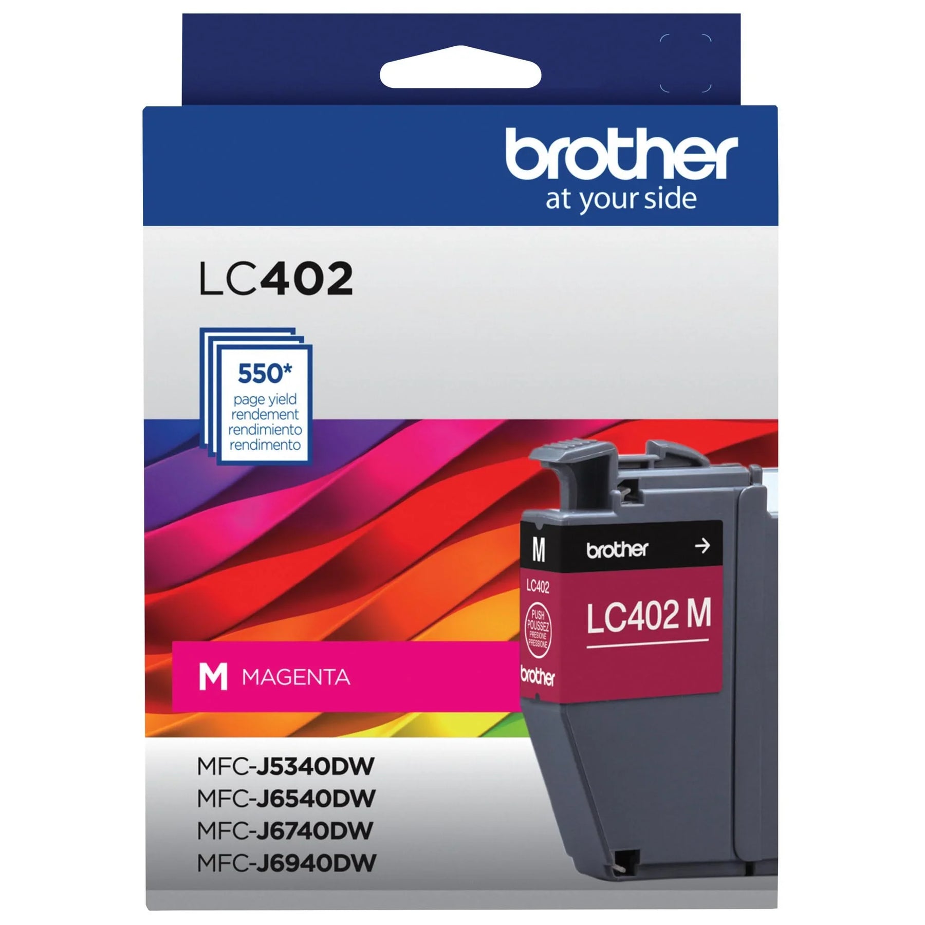 New, Pre-Owned - Brother LC402M Standard Yield Magenta Ink Cartridge