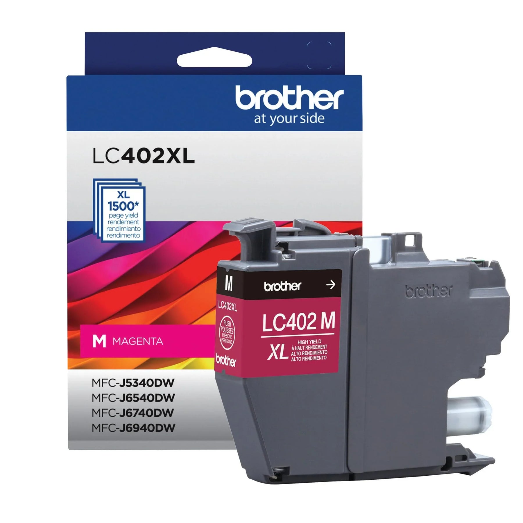 New, Pre-Owned - Brother LC402XLM High Yield Magenta Ink Cartridge