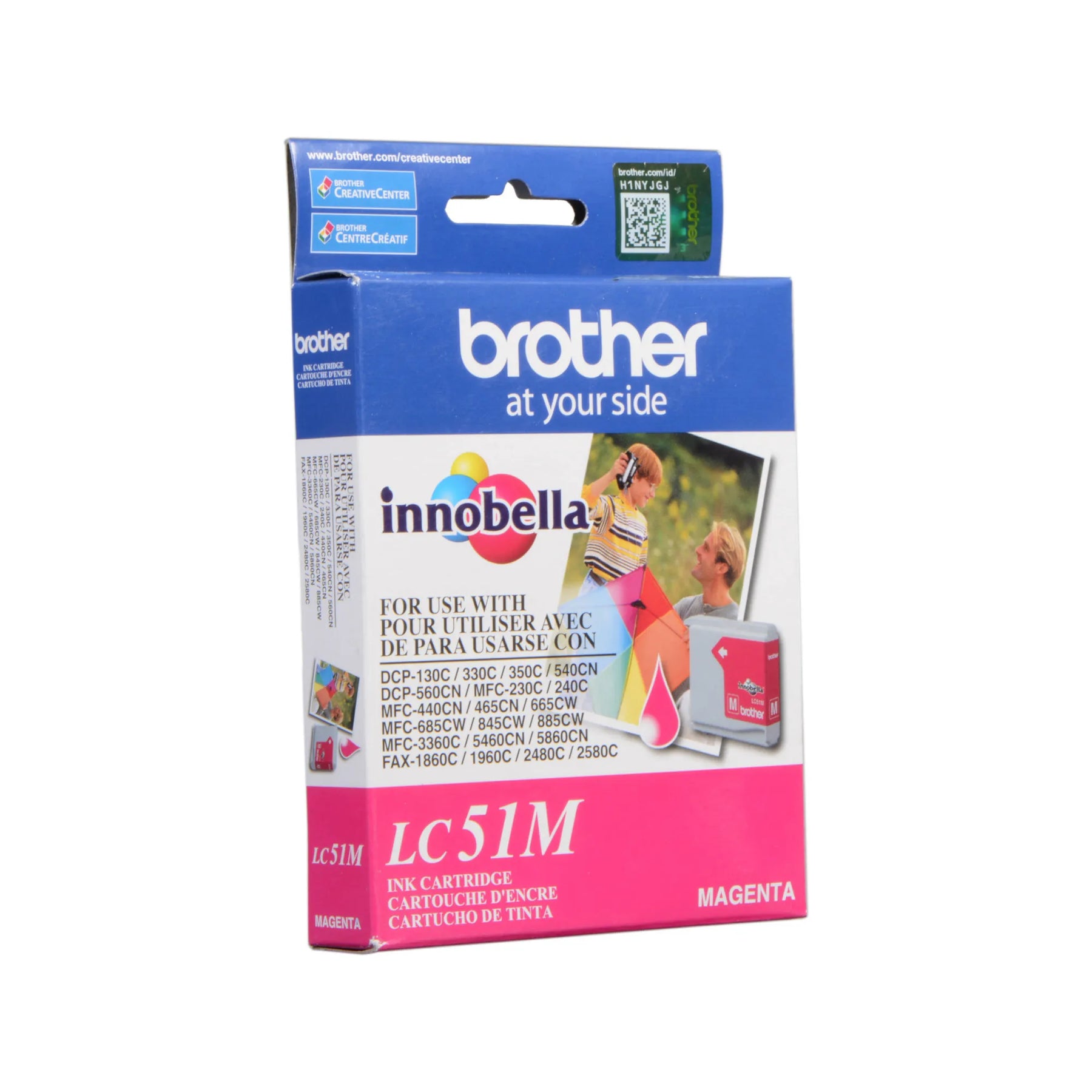 New, Pre-Owned - Brother LC51M Magenta Ink Cartridge