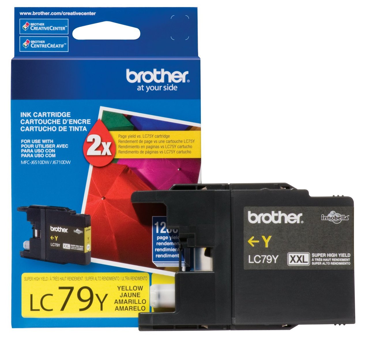 New, Pre-Owned - Brother LC79 Yellow Ink Cartridge
