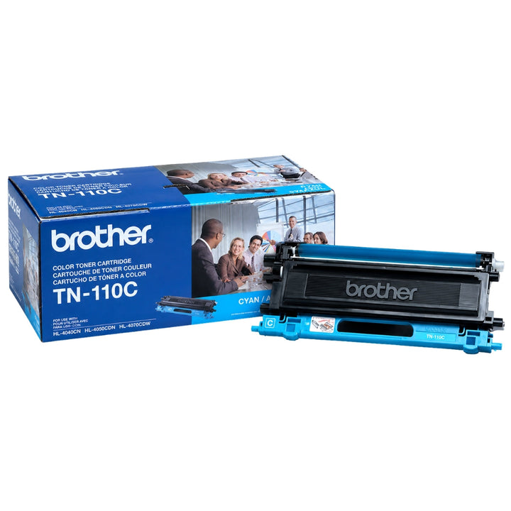New, Pre-Owned - Brother TN-110C Cyan Toner Cartridge