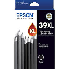 New, Pre-Owned - Epson 39XL High Yield Black Ink Cartridge, C13T04L192