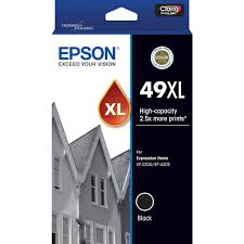 New, Pre-Owned - Epson 49XL High Yield Black Ink Cartridge, C13T10F192