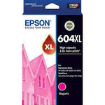 New, Pre-Owned - Epson 604XL High Yield Magenta Ink Cartridge, C13T10H34010