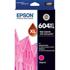 New, Pre-Owned - Epson 604XL High Yield Magenta Ink Cartridge, C13T10H34010