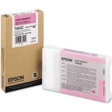 New, Pre-Owned - Epson T602C Standard Yield 110ml Light Magenta Ink Cartridge, C13T602C00