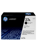 New, Pre-Owned - HP 27A Black Toner Cartridge, C4127A