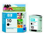 New, Pre-Owned - HP 10 Standard-Yield Black Inkjet Cartridge, C4840A