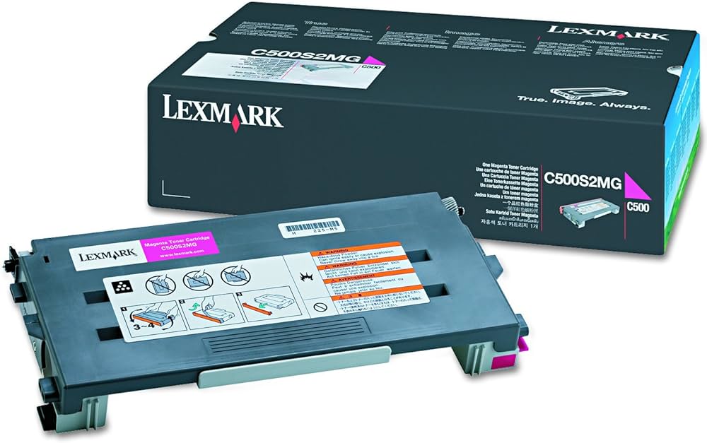 New, Pre-Owned - Lexmark C500S2MG Standard Yield Magenta Toner Cartridge