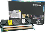 New, Pre-Owned - Lexmark C524, C532, C534 High Yield Yellow Toner Cartridge C5240YH
