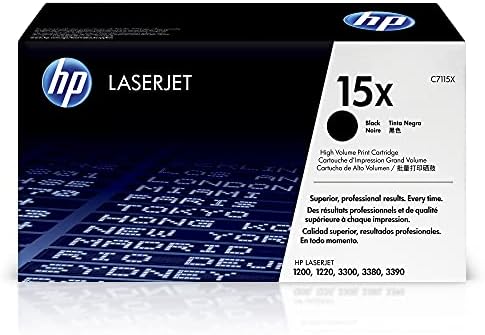 New, Pre-Owned - HP 15X Black High-yield Toner Cartridge, C7115X