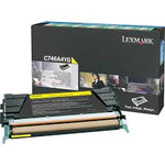 New, Pre-Owned - Lexmark C746A4YG Standard Yield Yellow Toner Cartridge