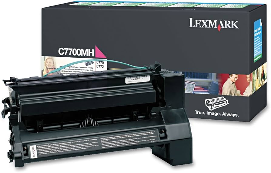 New, Pre-Owned - Lexmark C7700MH High Yield Magenta Toner Cartridge