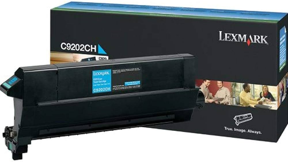 New, Pre-Owned - Lexmark C920 Standard Yield Cyan Toner Cartridge, C9202CH