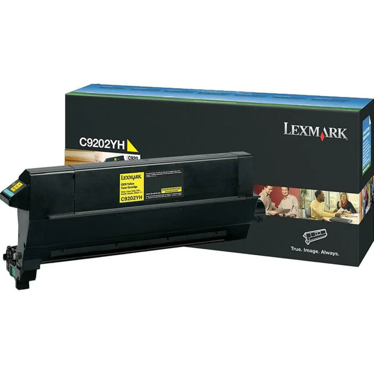 New, Pre-Owned - Lexmark C920 Standard Yield Yellow Toner Cartridge, C9202YH