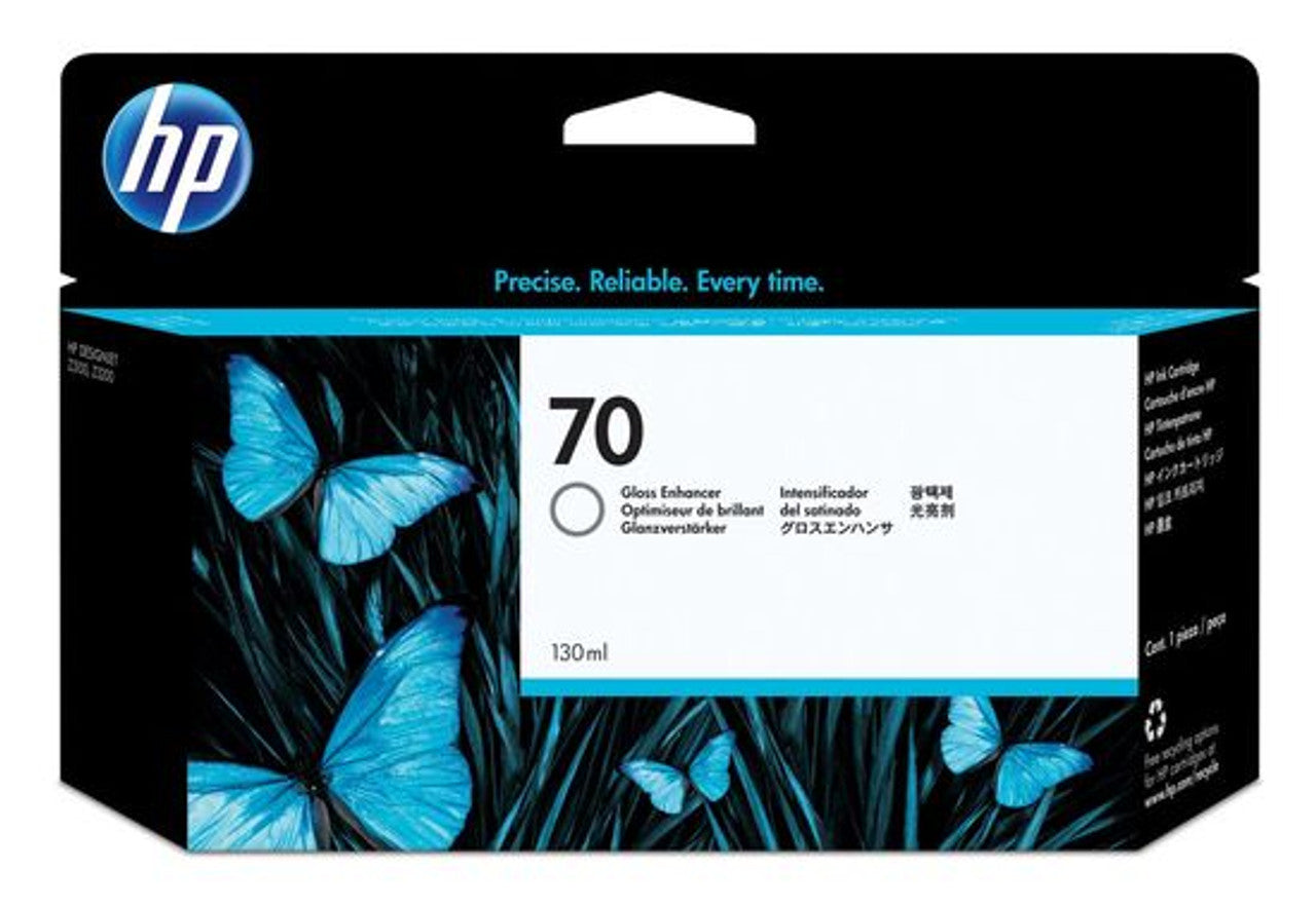 New, Pre-Owned - HP 70 130-ml (C9459A) Gloss Enhancer Ink Cartridge