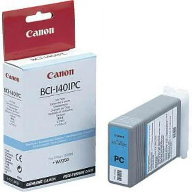 New, Pre-Owned - Canon BCI-1401PC Photo Cyan 7572A001 Ink Tank
