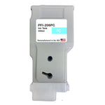 U.S. Remanufactured for Canon PFI-206PC 300ml Photo Cyan Ink Cartridge