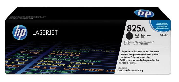 New, Pre-Owned - HP 825A Standard Yield Black Toner Cartridge, CB390A