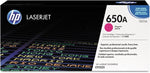 New, Pre-Owned - HP 650A Standard-Yield Magenta Laser Toner Cartridge, CE273A