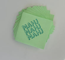 Mah Jong Cocktail Napkins