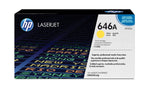 New, Pre-Owned - HP 646A Standard Yield Yellow LaserJet Toner Cartridge, CF032A