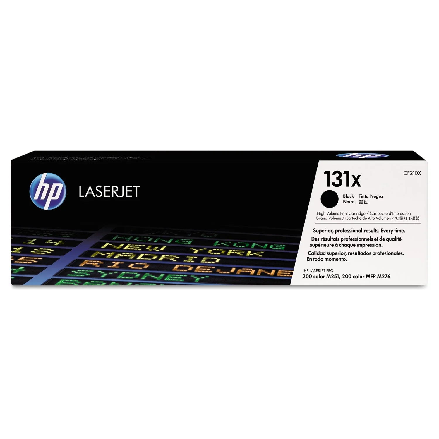 New, Pre-Owned - HP 131X High Yield Black Toner Cartridge, CF210X