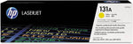 New, Pre-Owned - HP 131A Standard-Yield Yellow Laser Toner Cartridge, CF212A