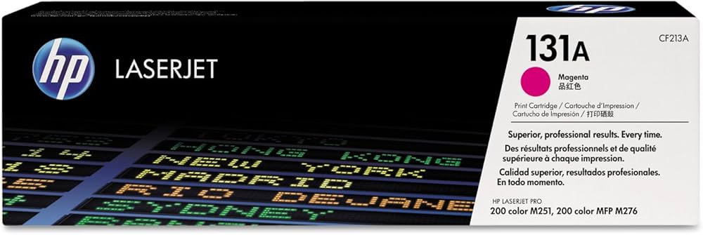 New, Pre-Owned - HP 131A Standard-Yield Magenta Laser Toner Cartridge, CF213A