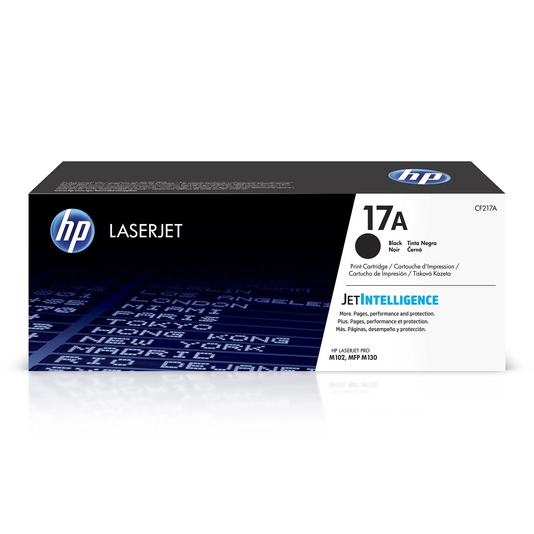 New, Pre-Owned - HP 17A Standard-Yield Black Laser Toner Cartridge, CF217A