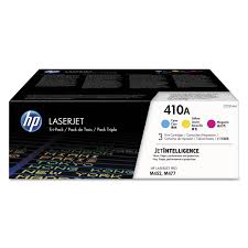 New, Pre-Owned - HP 410A Standard Yield Tri-Color Toner Cartridge, CF251AM