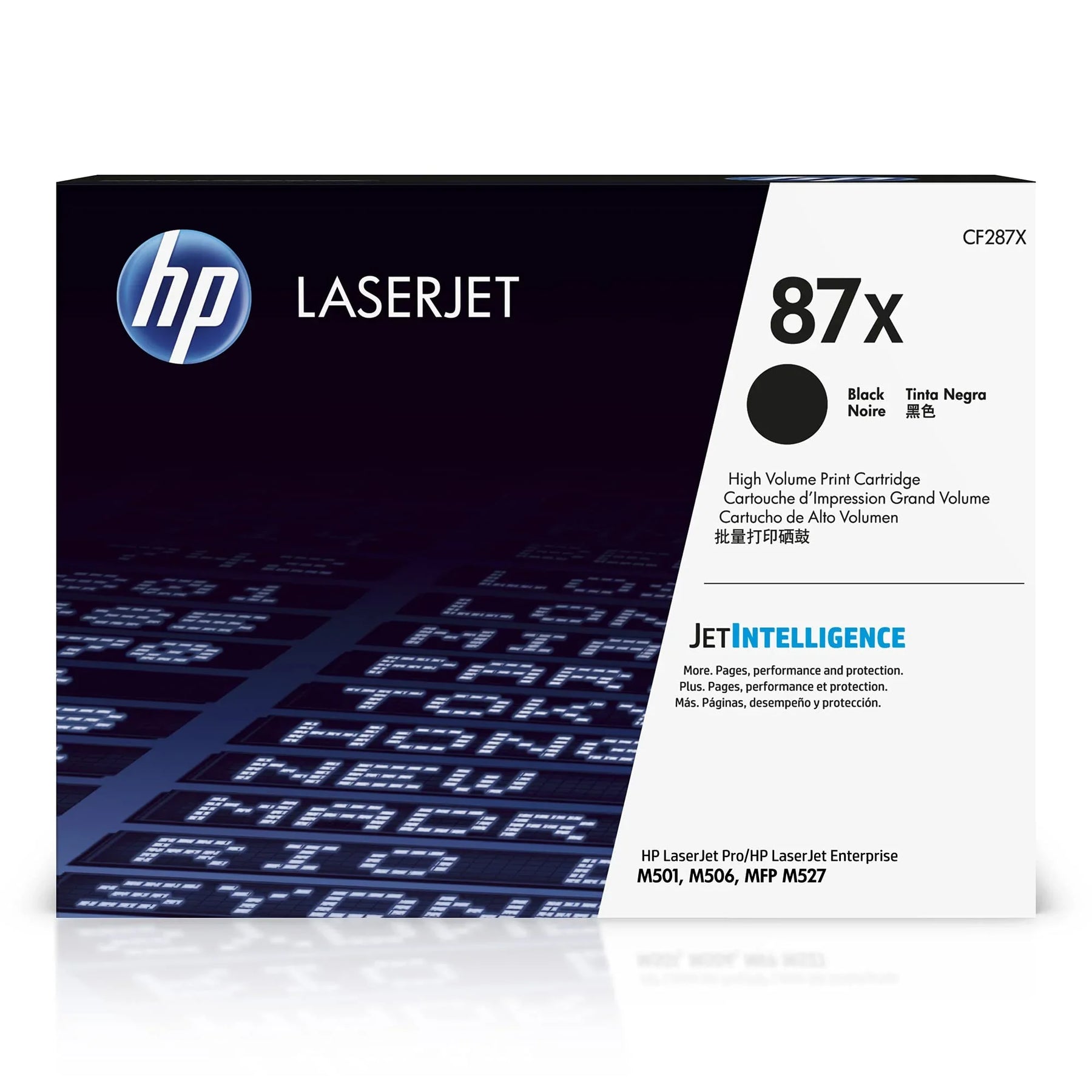New, Pre-Owned - HP 87X High-Yield Black Laser Toner Cartridge, CF287X
