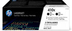 New, Pre-Owned - HP 410X High-Yield Black Laser Toner Cartridge, CF410XD (2-pk)