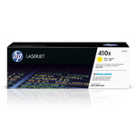 New, Pre-Owned - HP 410X High-Yield Yellow Laser Toner Cartridge, CF412X