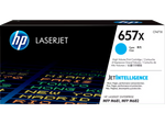 New, Pre-owned, Original HP 657X High Yield Cyan Toner Cartridge, CF471X