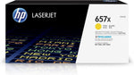 New, Pre-Owned - HP 657X High Yield Yellow LaserJet Toner Cartridge, CF472X