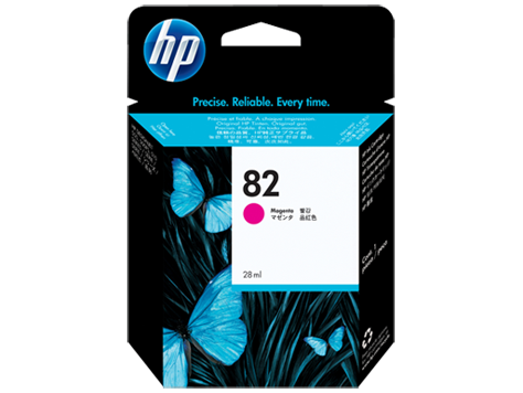 New, Pre-Owned - HP 82 28-ml (CH567A) Magenta Ink Cartridge