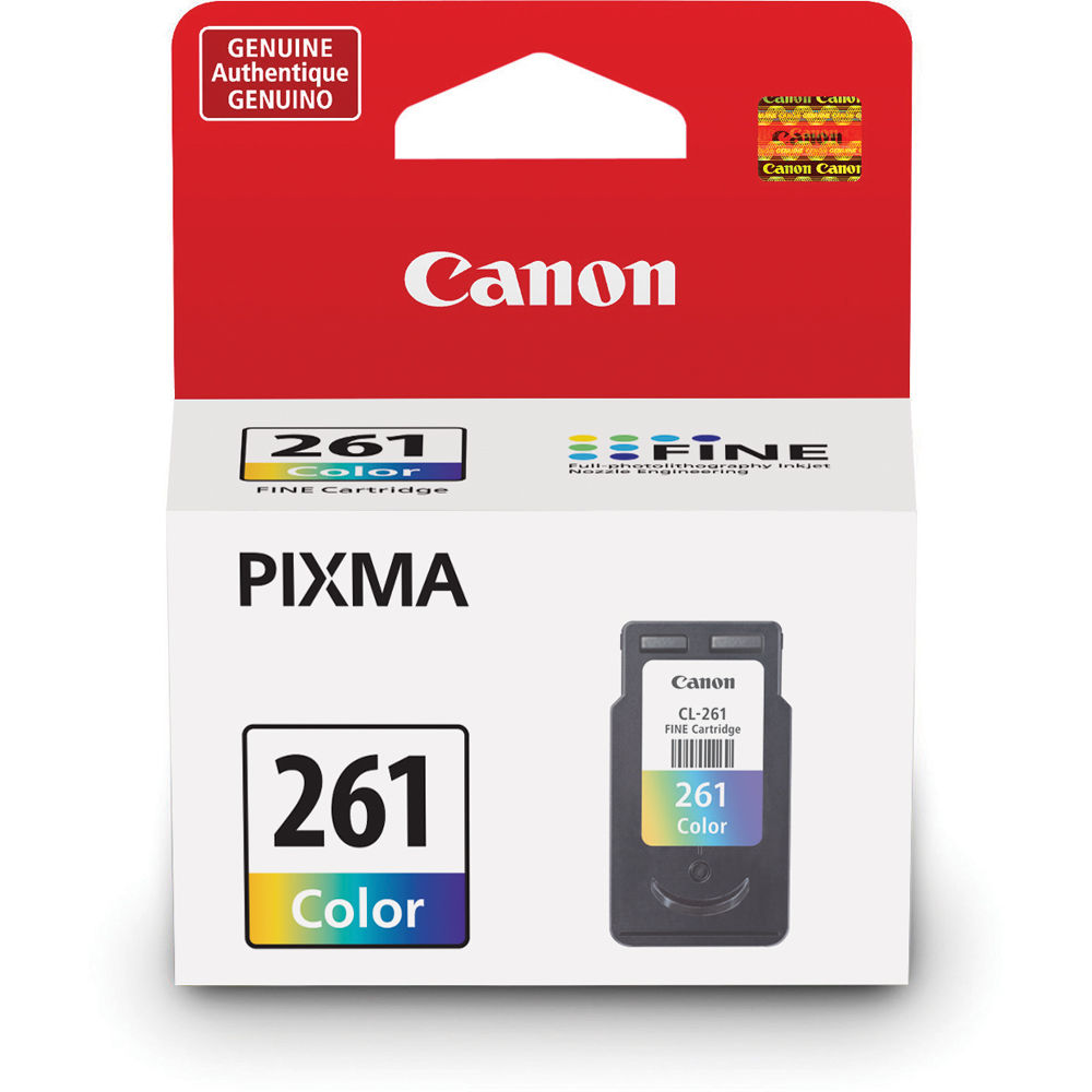 New, Pre-Owned - Canon CL-261 Tricolor Standard Yield Ink Cartridge