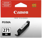 New, Pre-Owned - Canon CLI-271 Black Inkjet Cartridge, 0390C001