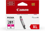 New, Pre-Owned - Canon 281XL High Yield  Magenta Ink Cartridge, CLI-281XL