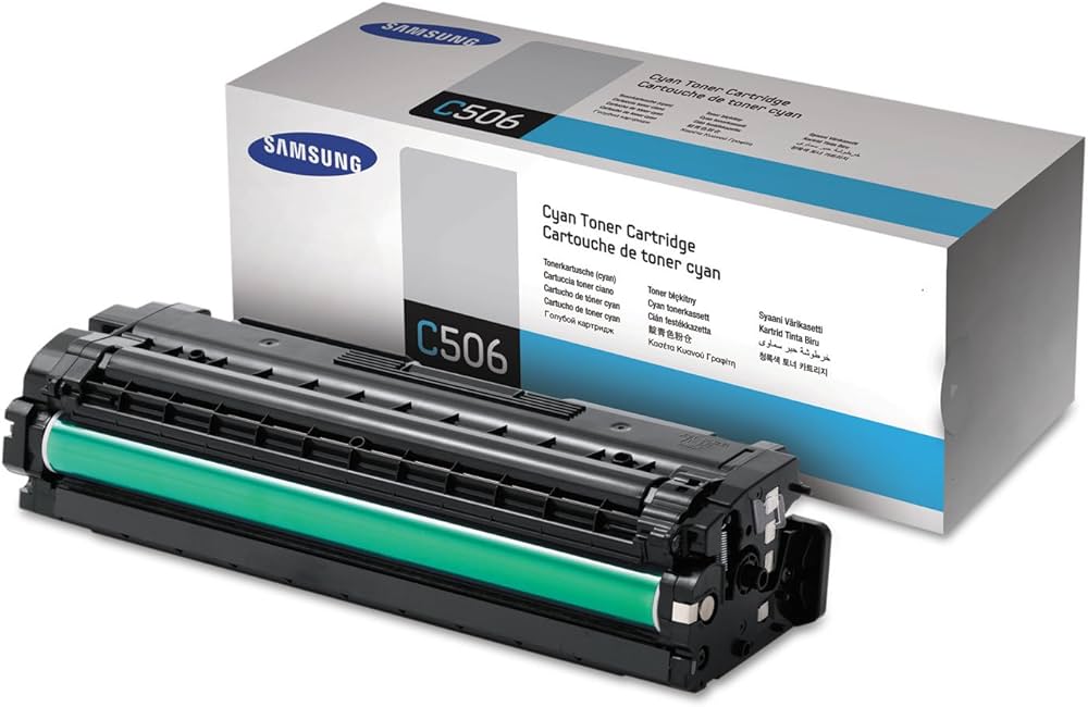 New, Pre-Owned - Samsung Samsung C506S Standard Yield Cyan Toner Cartridge, CLT-C506S