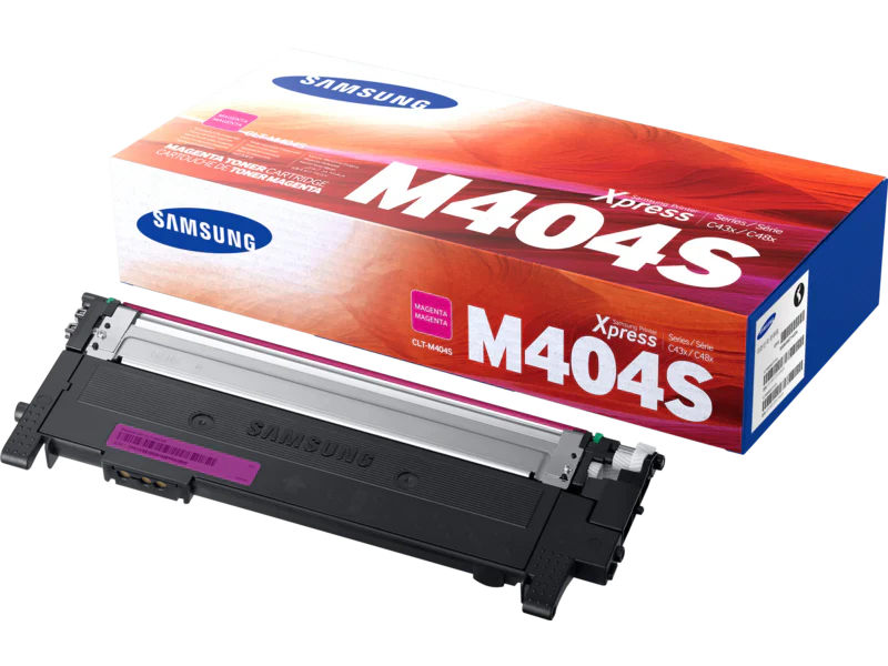 New, Pre-Owned - Samsung M404 Standard Yield Magenta Toner Cartridge, CLT-M404S